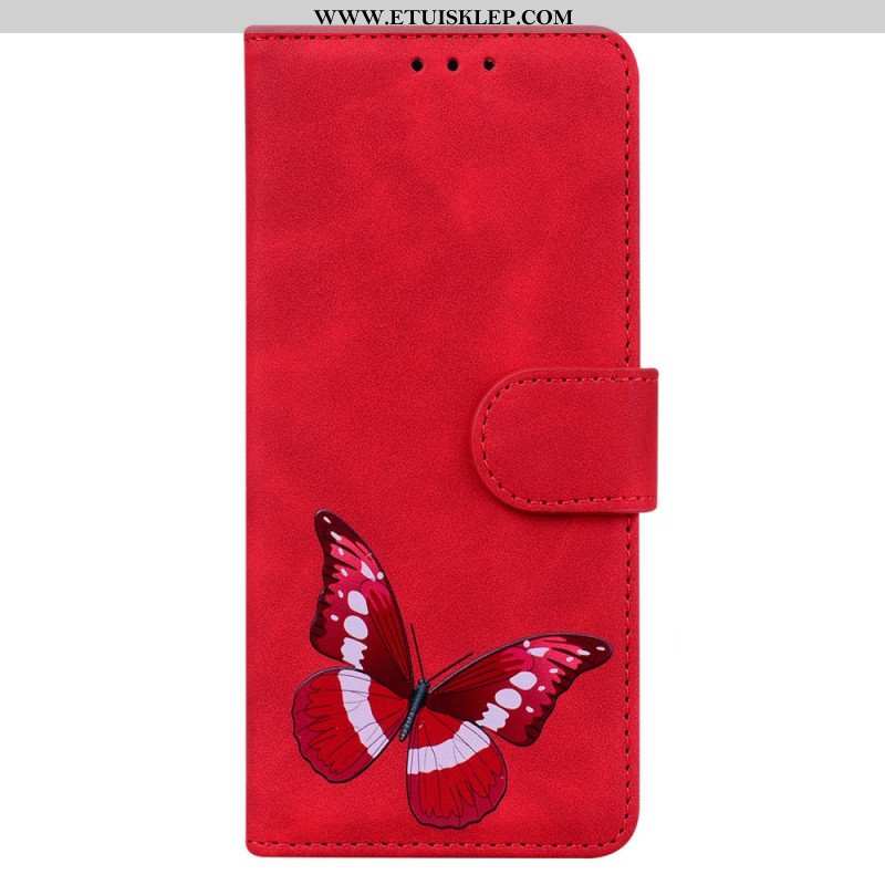 Etui Folio do OnePlus Nord CE 2 5G Dyskretny Motyl